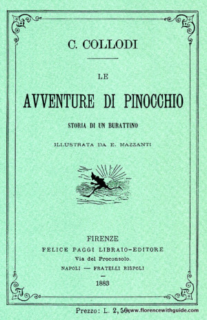 copertina Pinocchio 1883