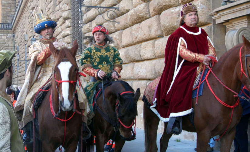 Corteo dei Magi, Firenze, I re Magi