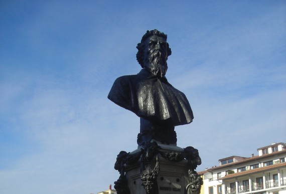 fontana di Cellini sul Ponte Vecchio