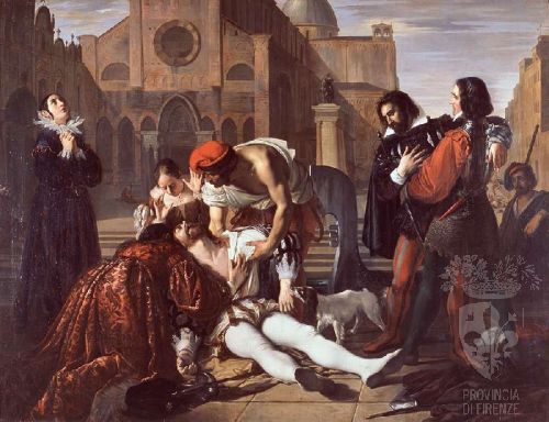 Bezzuoli_L'assassinio di Lorenzino dei Medici a Venezia