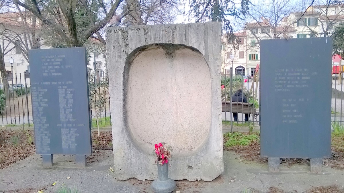 V. Venturi, Monumento ai caduti, Piazza Tasso, Firenze