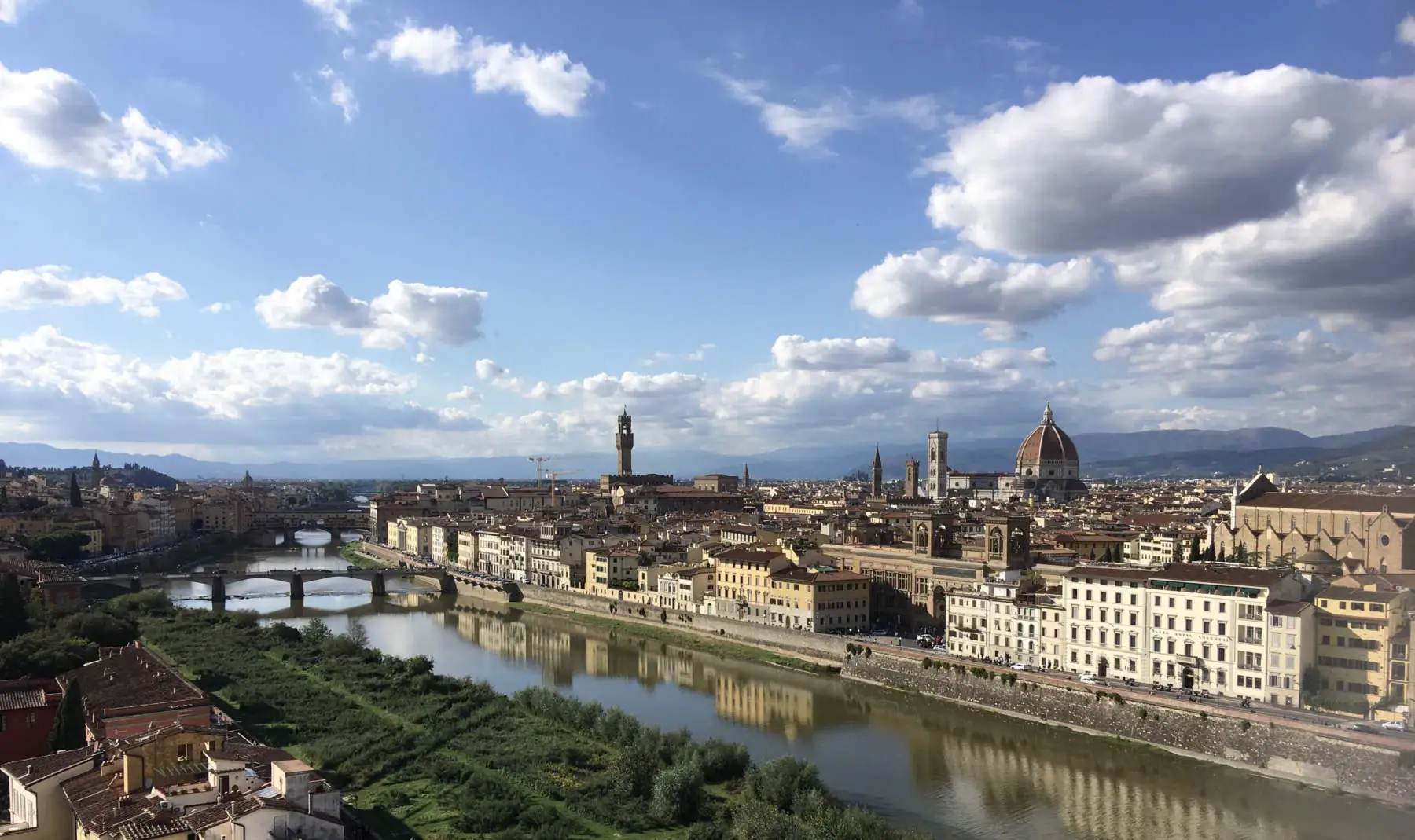 Firenze panorama dalla Porta di san Niccolò