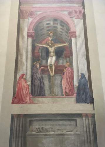 Masaccio Trinità Santa Maria Novella
