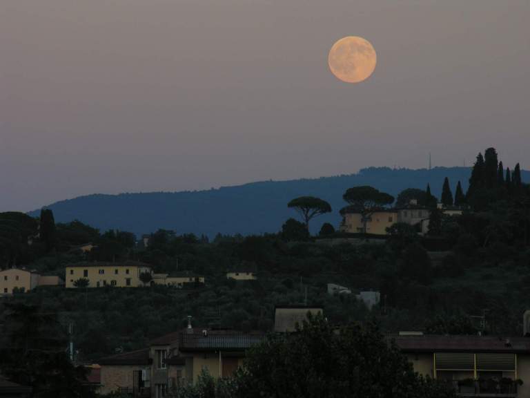 Florenz beim Morgengrauen und im Abendrot