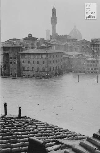 Alluvione 1966 dall'Oltrarno