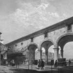 Die Brücke in der Mitte des 19. Jahrhunderts